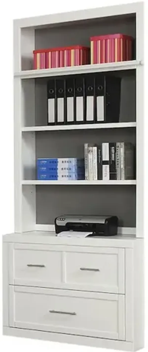 Parker House Furniture Parker House Catalina 40 In. Lateral File and Hutch