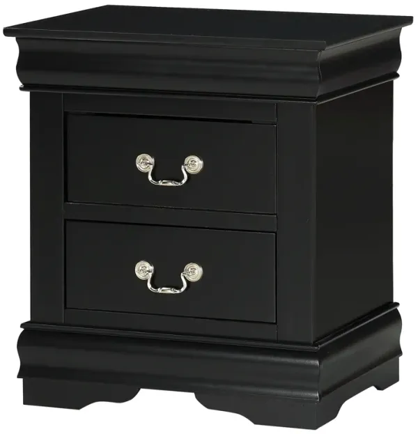 Streamdale Elegant Louis Philip Nightstand with Ample Storage