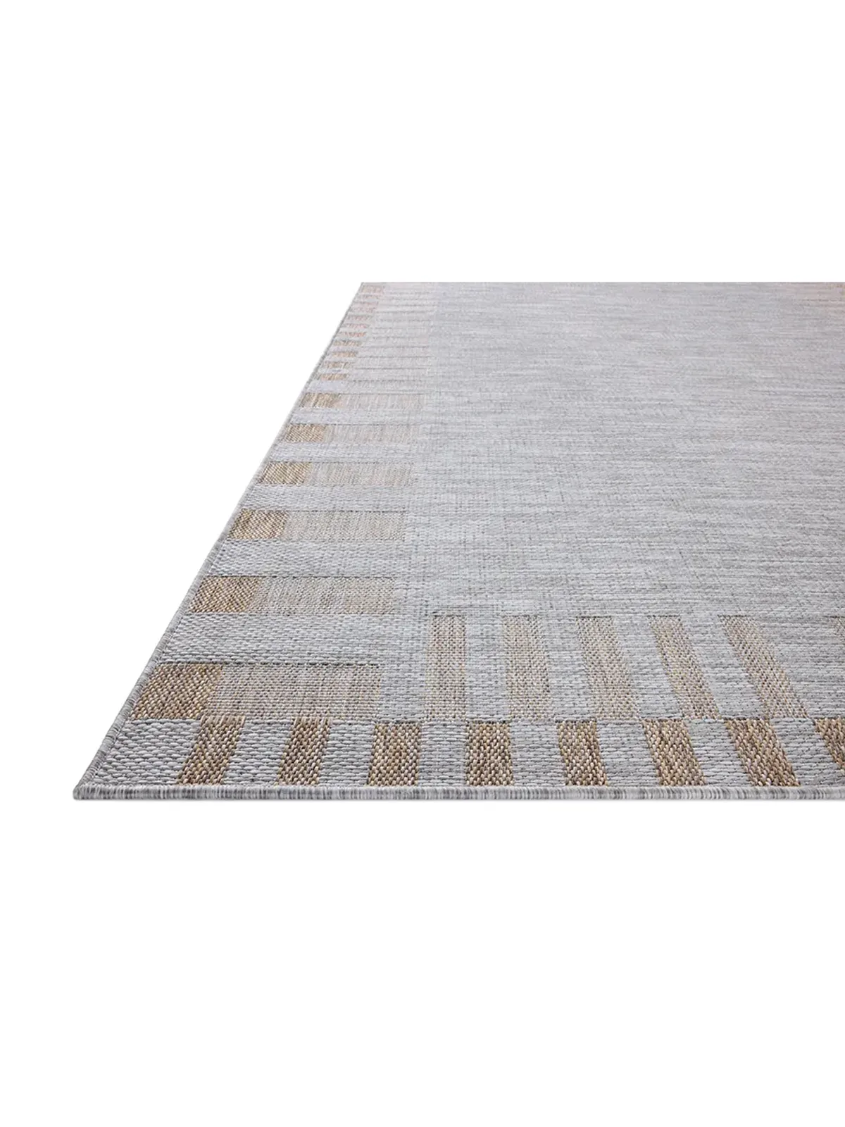 Topanga Silver/Natural 3'11" x 5'11" Accent Rug by Amber Lewis x Loloi