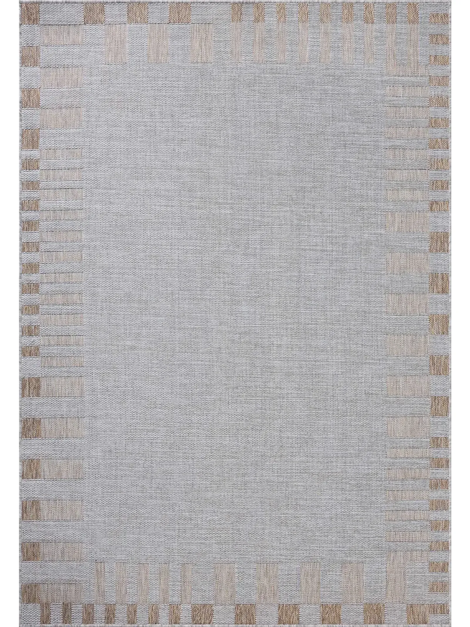 Topanga Silver/Natural 3'11" x 5'11" Accent Rug by Amber Lewis x Loloi