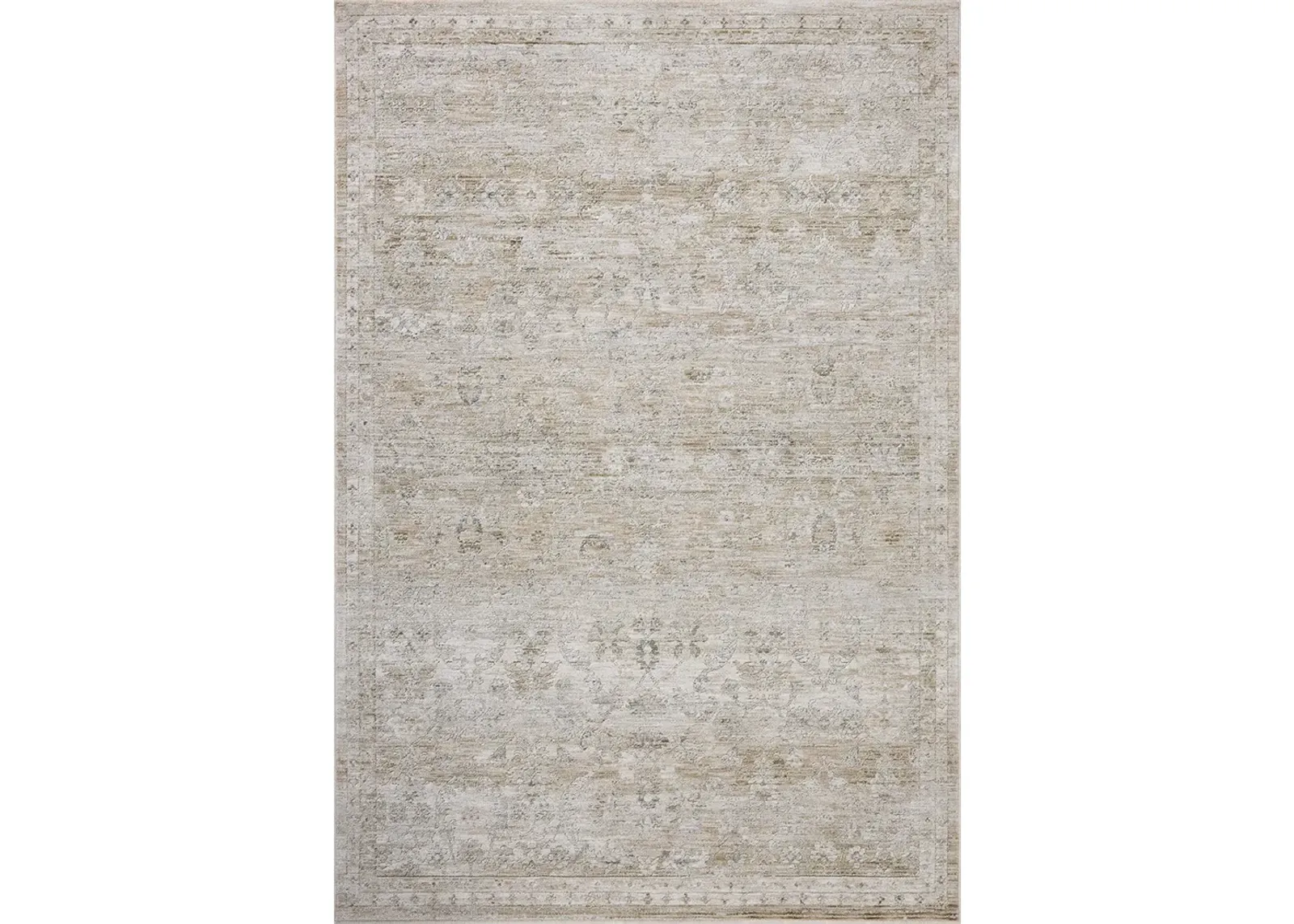 II Tabitha Ivory/Khaki 3'9" x 5'9" Accent Rug by Loloi II