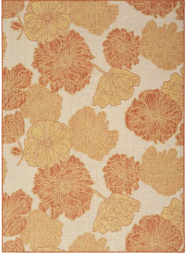 Garden Oasis GOA04 Coral 5' x 7' Rug