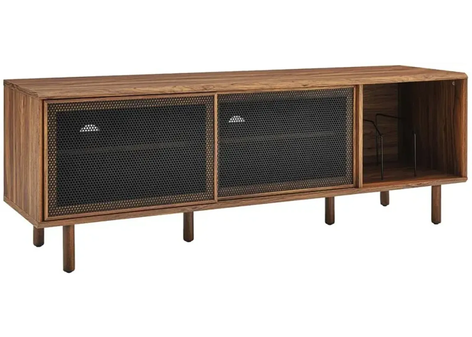 Modway Kurtis 67 TV and Vinyl Record Stand