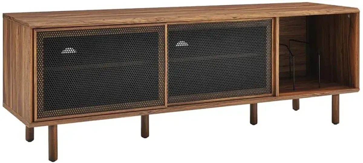 Modway Kurtis 67 TV and Vinyl Record Stand