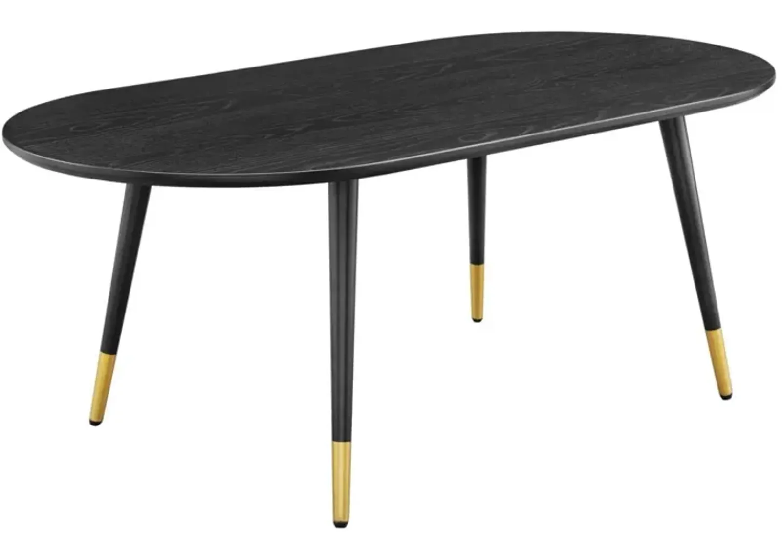 Modway Vigor Table, 47" Oval, Black