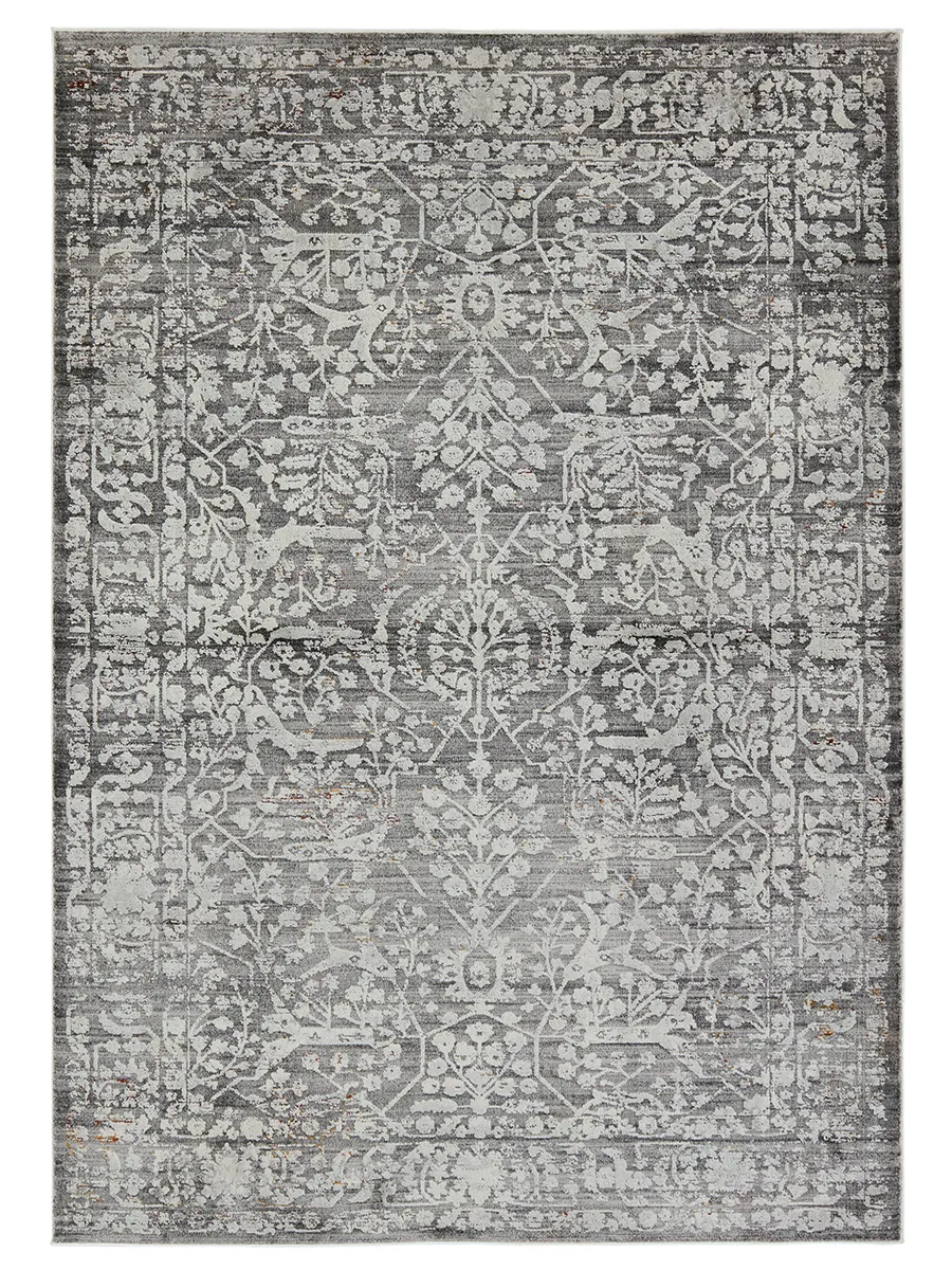 Acadia Elvira Gray 5'3" x 7'6" Rug