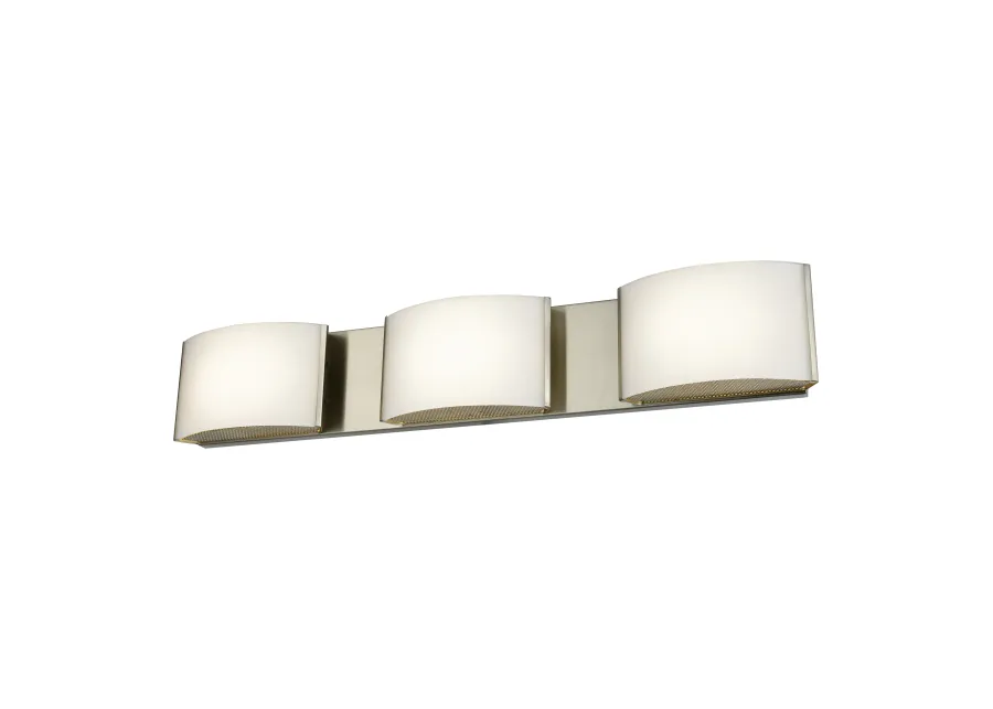 Pandora 25.25'' Wide 3-Light Grey Vanity Light