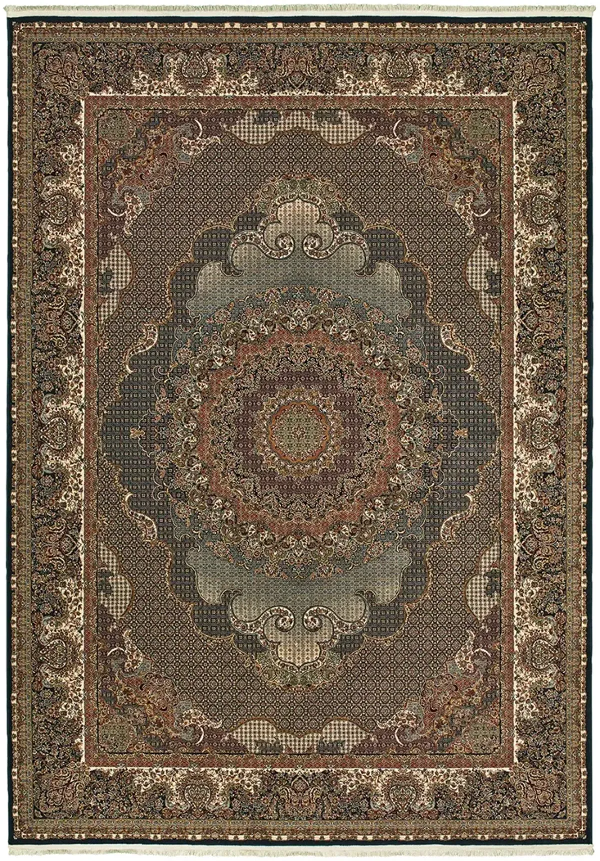 Masterpiece 6'7" x 9'6" Blue Rug