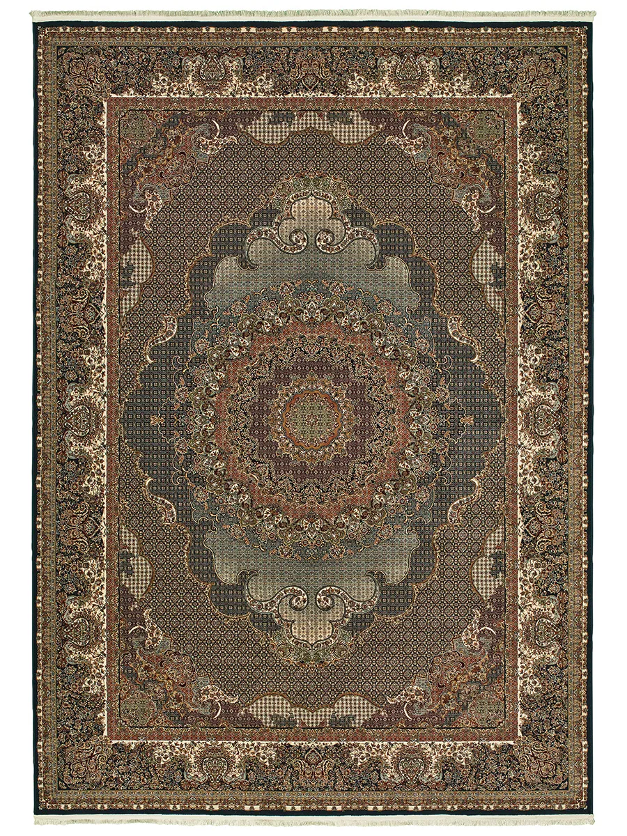 Masterpiece 6'7" x 9'6" Blue Rug