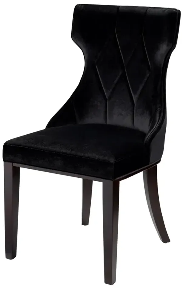 Reine Black Dining Chairs (Set of 2)
