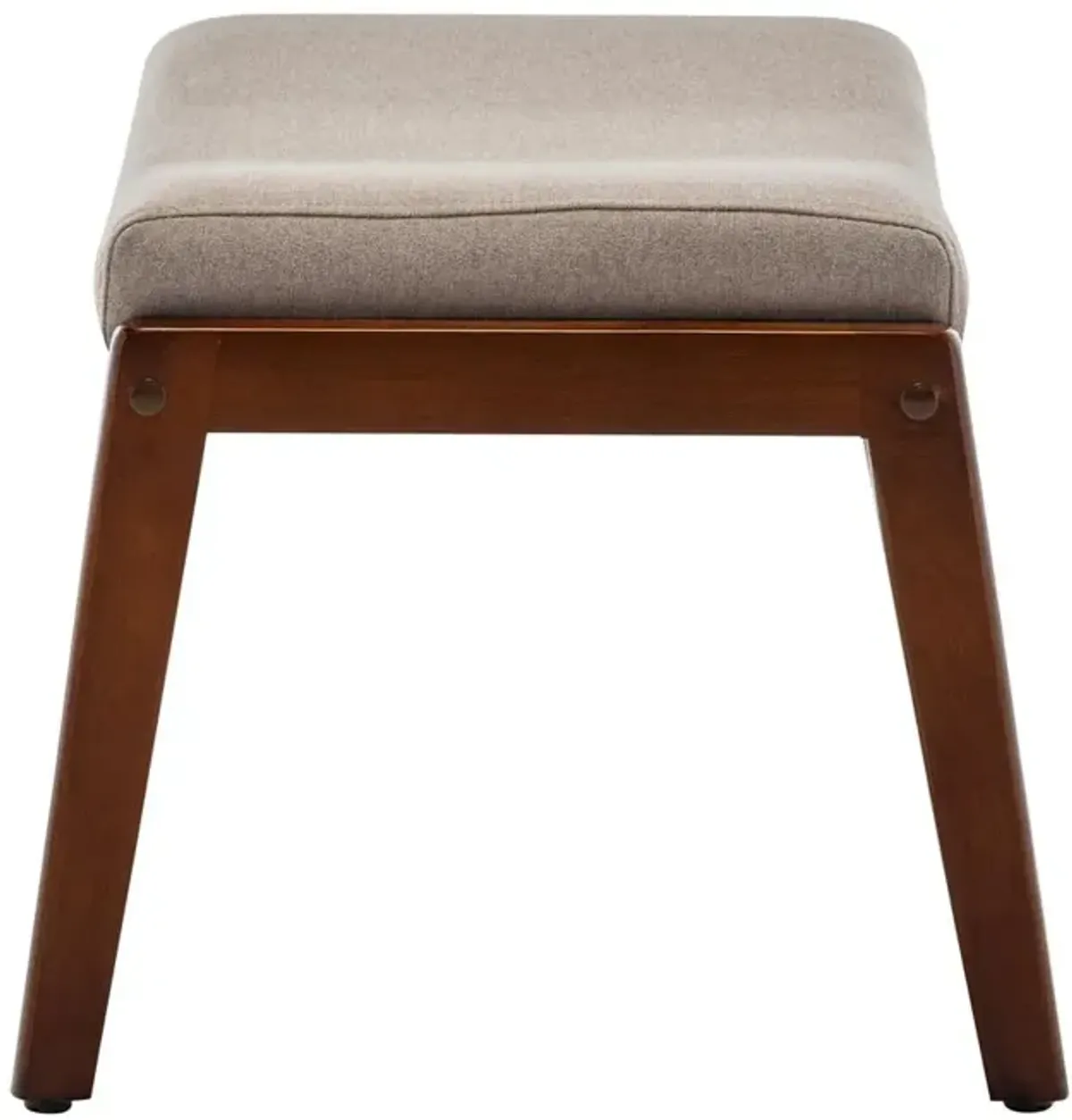 Convenience Concepts Designs4Comfort Natalie Accent Ottoman Stool Sandy Beige