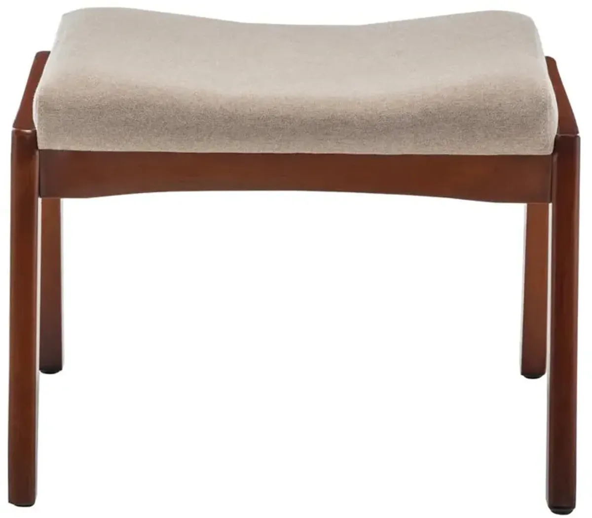 Convenience Concepts Designs4Comfort Natalie Accent Ottoman Stool Sandy Beige