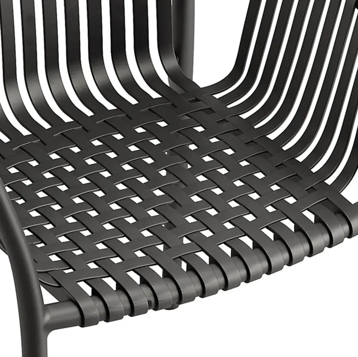 STACKABLE OUTDOOR & INDOOR WEAVE CHAIR (Set of 2)