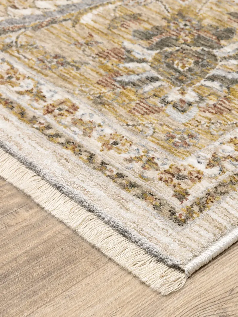 Maharaja 5'3" x 7'6" Ivory Rug