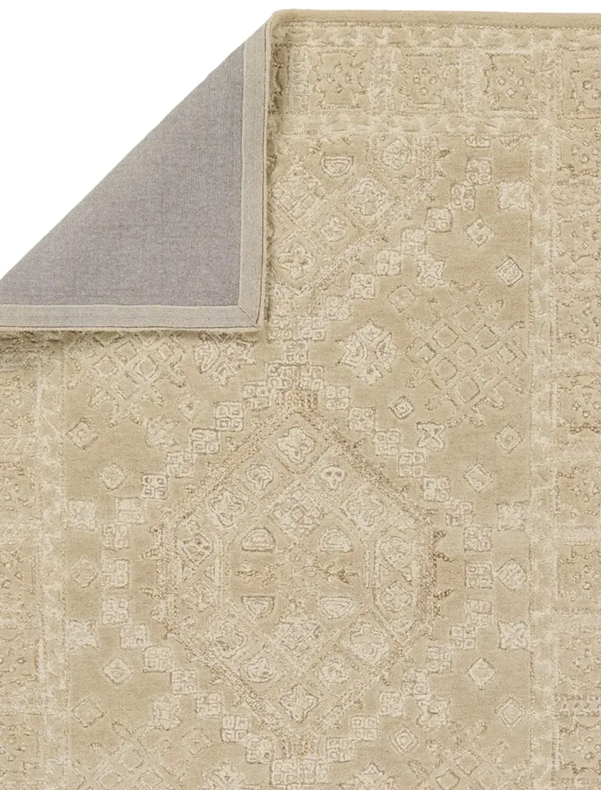 Farryn Tomoe Tan/Taupe 9' x 12' Rug