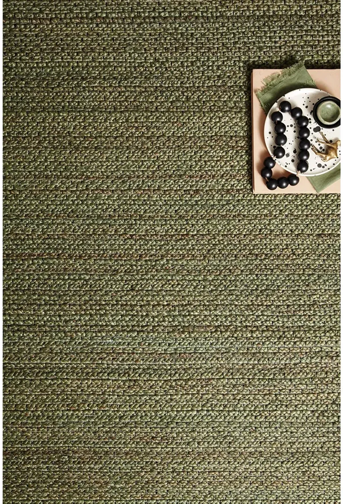 Lily LIL01 Green 7'9" x 9'9" Rug