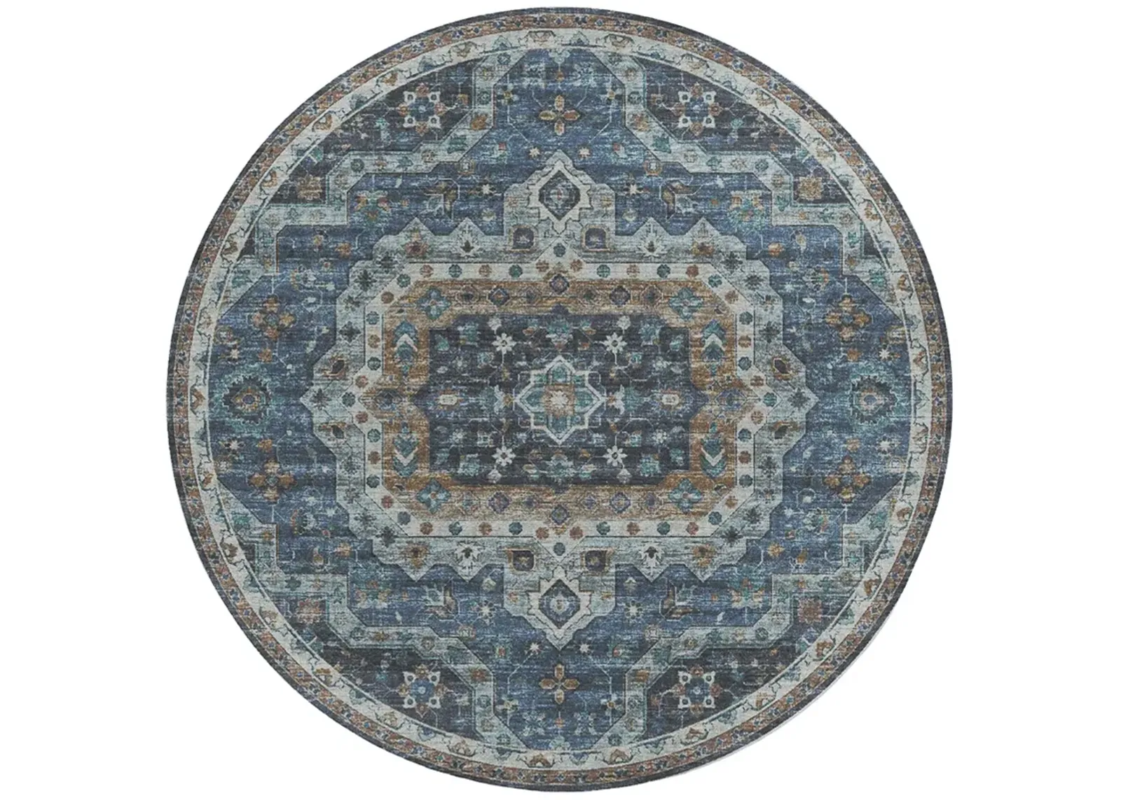 Tuscany TU4 Blue 6' Rug