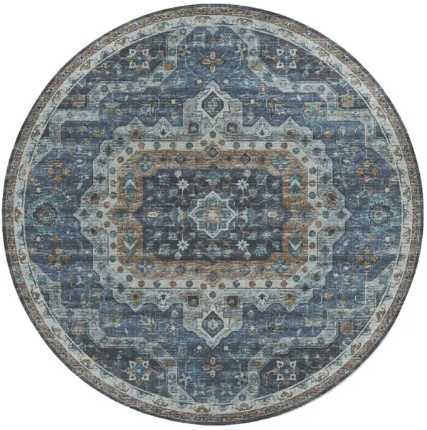 Tuscany TU4 Blue 6' Rug
