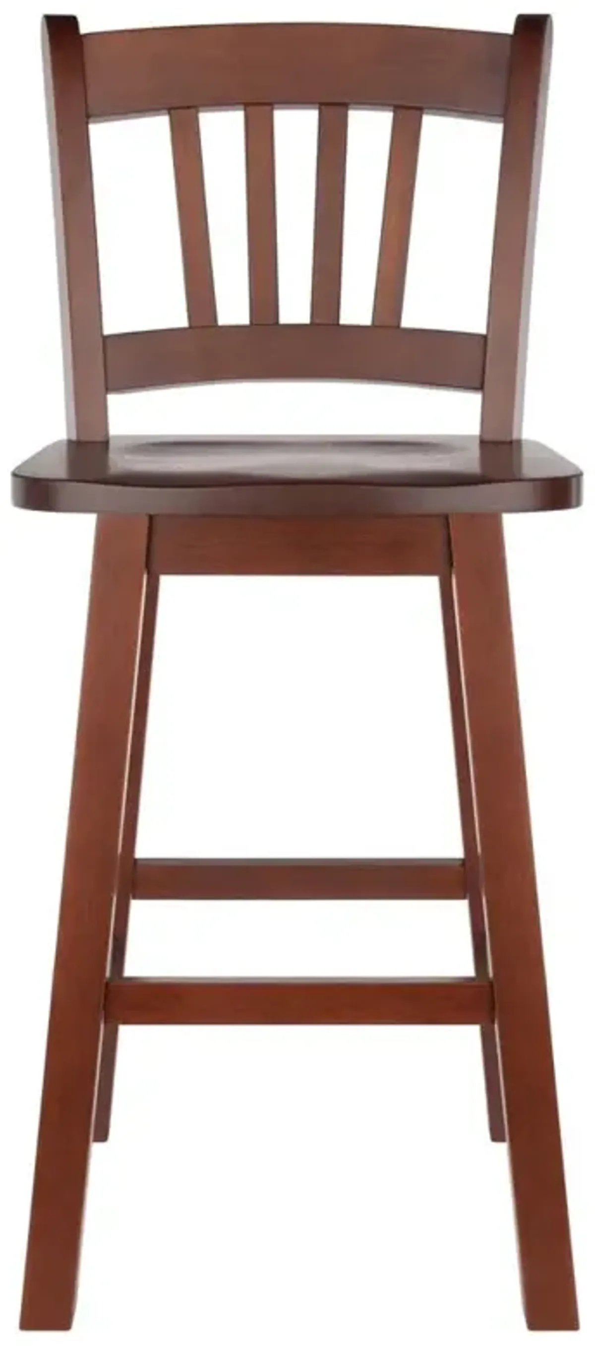 Fina Swivel Seat Counter Stool, Walnut