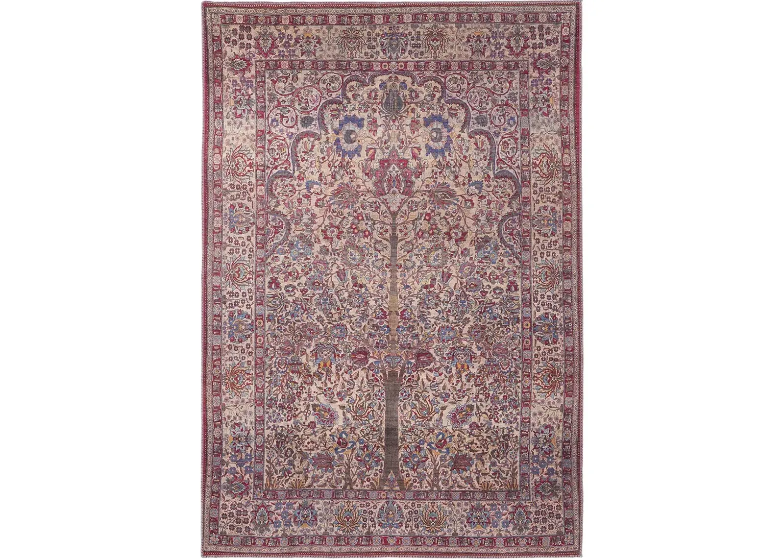 Rawlins 39HLF Red/Tan/Pink 10'6" x 14' Rug