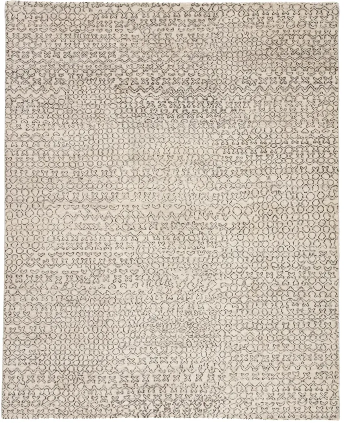 Reverb By Pollack Reverb White 8' x 10' Rug