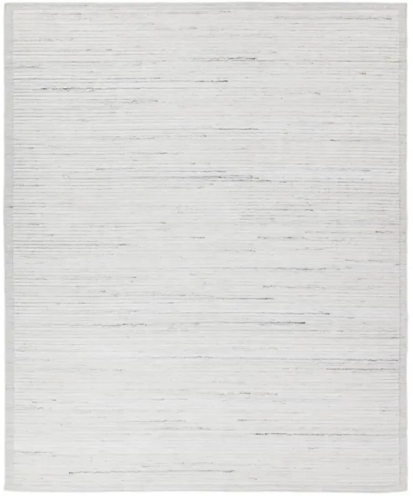 Racka Vayda White 3' x 8' Runner Rug