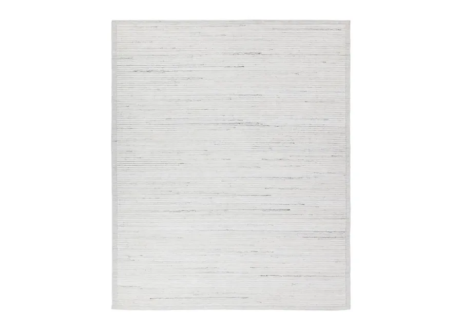 Racka Vayda White 3' x 8' Runner Rug