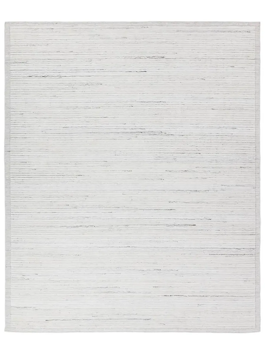 Racka Vayda White 3' x 8' Runner Rug