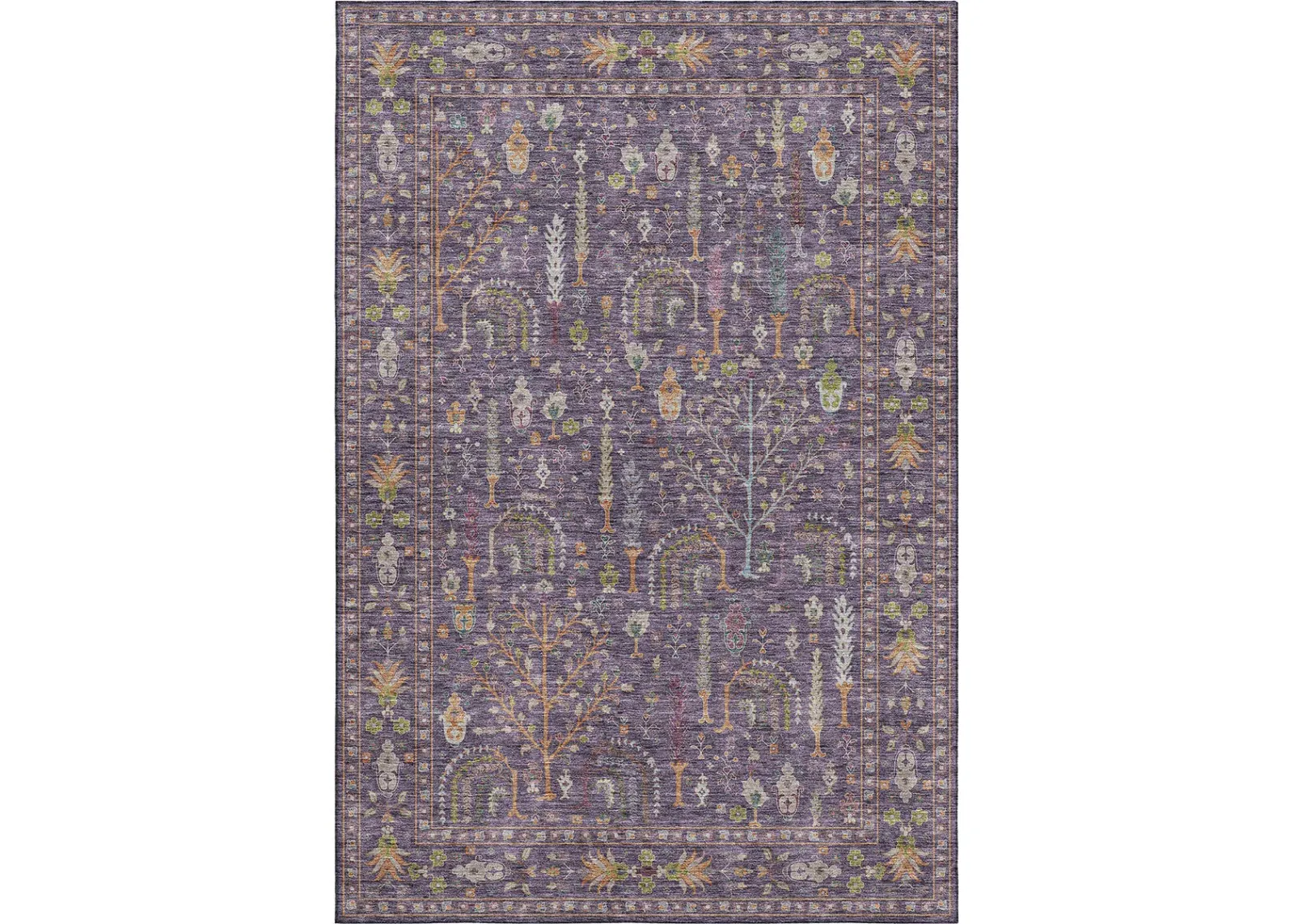 Hatay HY5 Eggplant 9' x 12' Rug