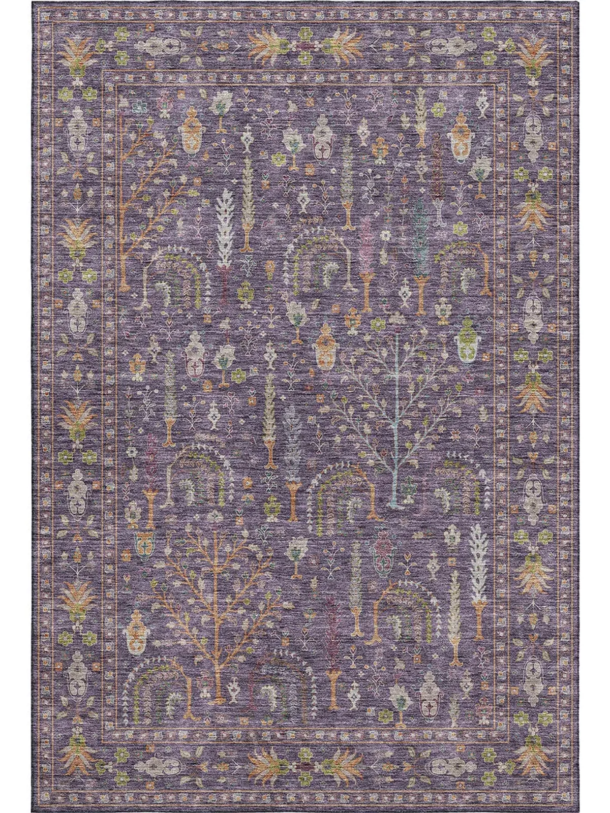 Hatay HY5 Eggplant 9' x 12' Rug