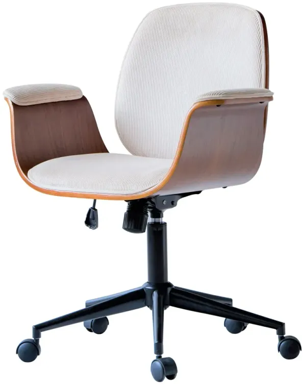 Design Adjustable Wooden Office Chair