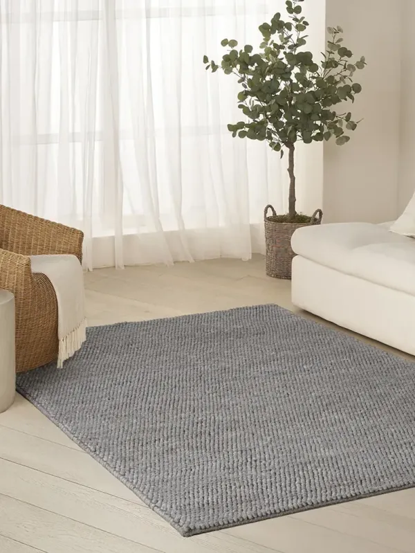 Pure Knots KNT01 Gray 8'6" x 11'6" Rug