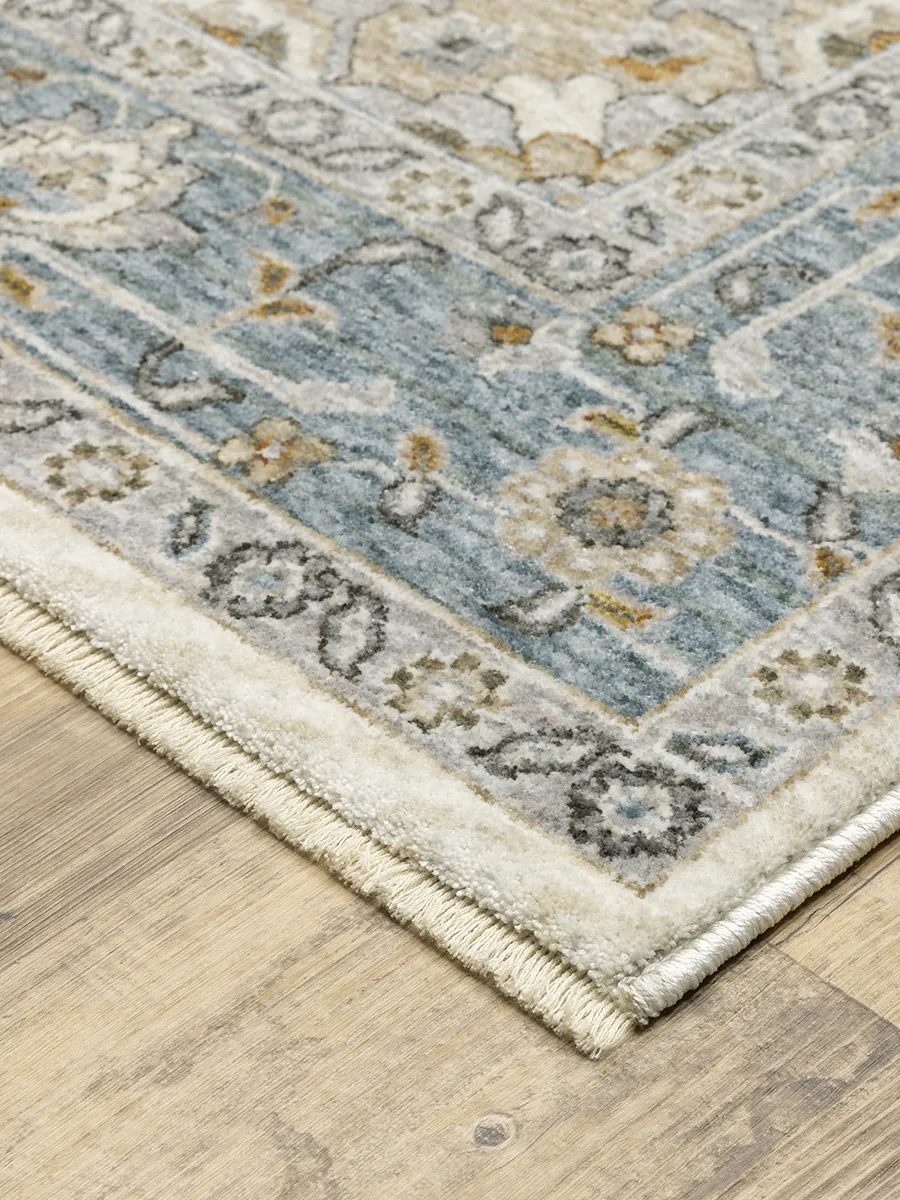 Maharaja 6'7" x 9'6" Blue Rug