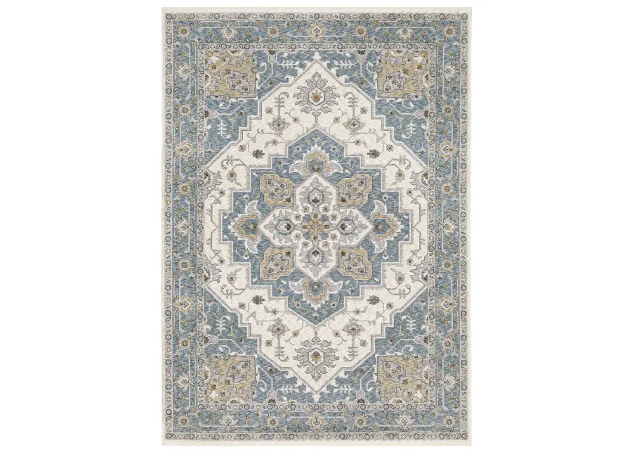 Maharaja 6'7" x 9'6" Blue Rug