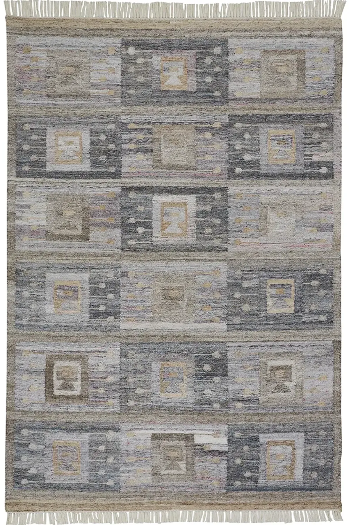 Beckett 0816F Gray/Taupe/Tan 8' x 10' Rug