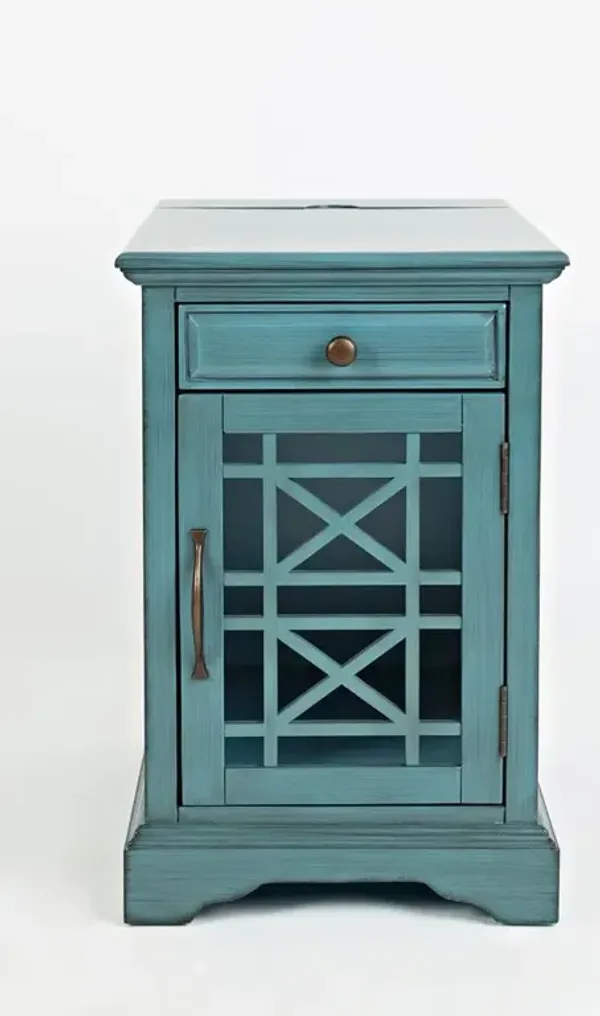 Jofran USB Charging Chairside End Table