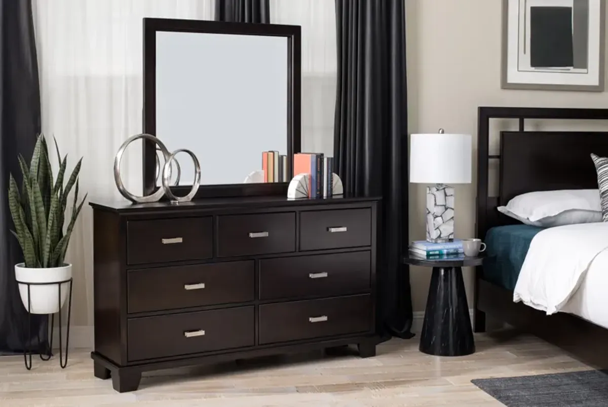 Covetown 7-Drawer Dresser and Mirror