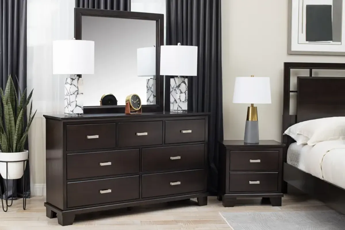 Covetown 7-Drawer Dresser and Mirror