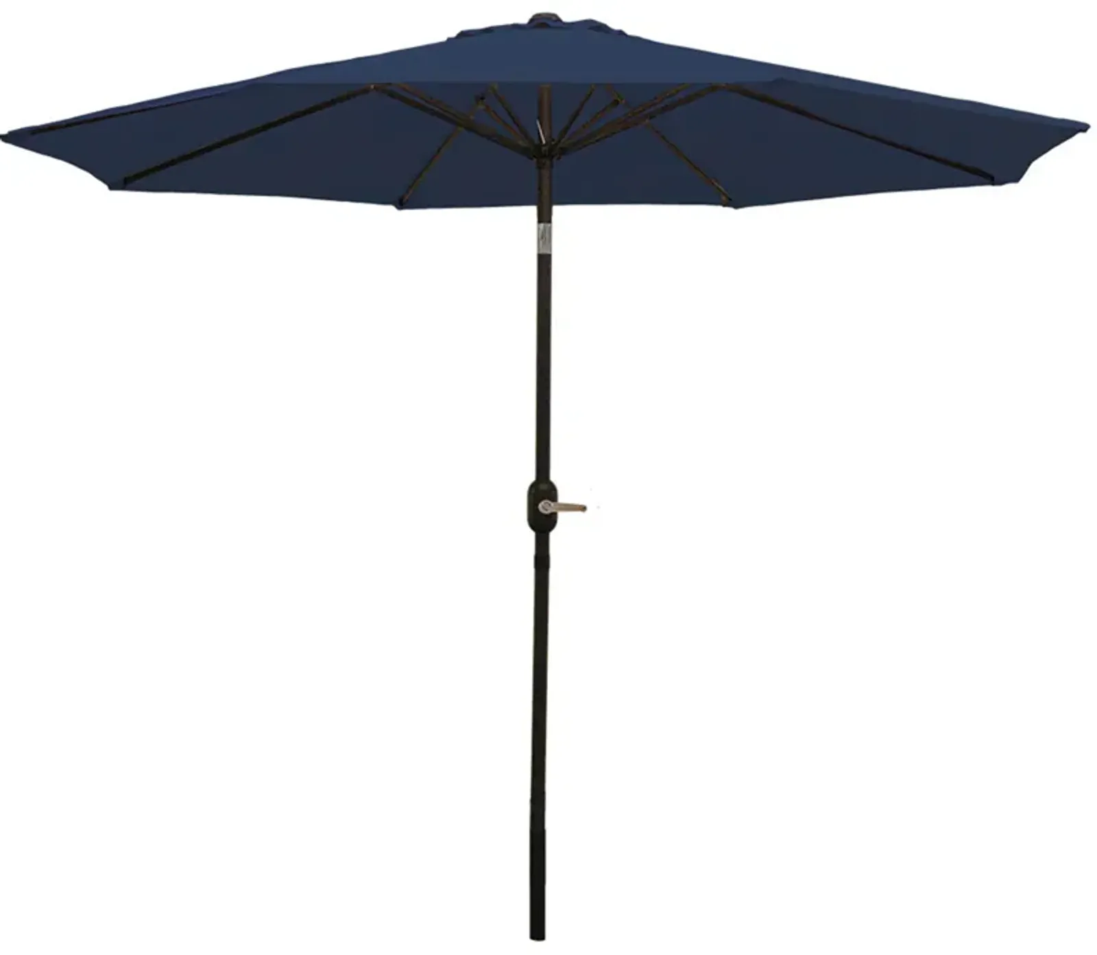 Sunnydaze 9 ft Aluminum Patio Umbrella with Tilt and Crank