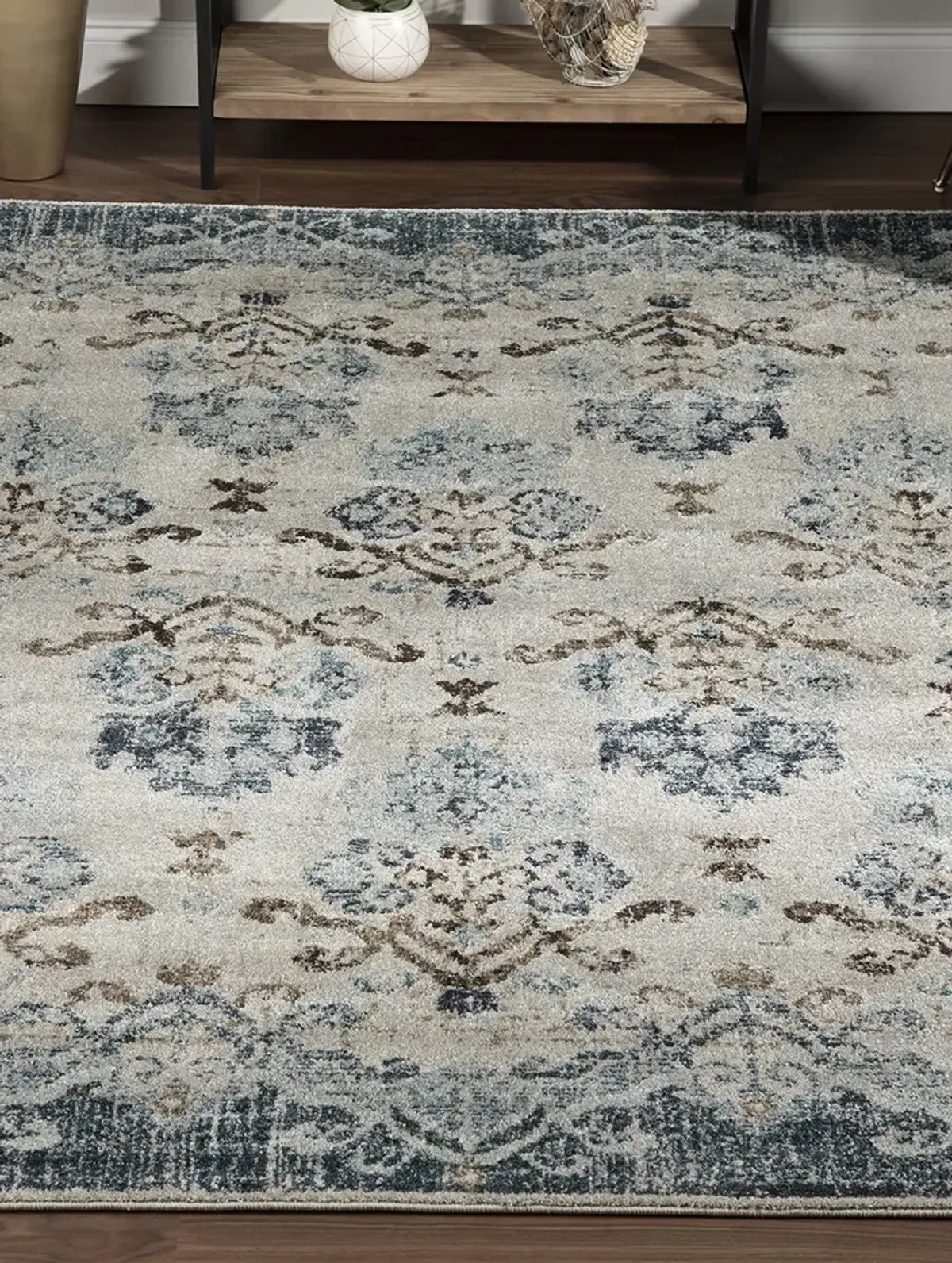 Antigua AN11 Blue 5'3" x 7'7" Rug