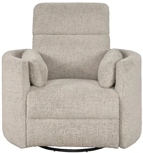 Parker Living Burlap Manual Swivel Recliner Two Pack