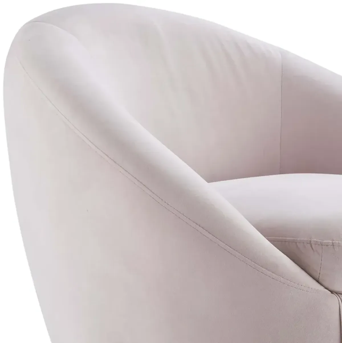 Buttercup Performance Velvet Swivel Chair