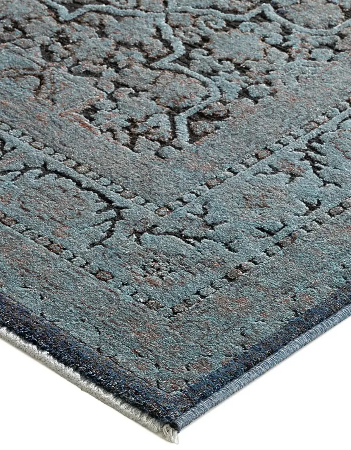 Vizcia VZ2 Blue 2'6" x 7'8" Rug