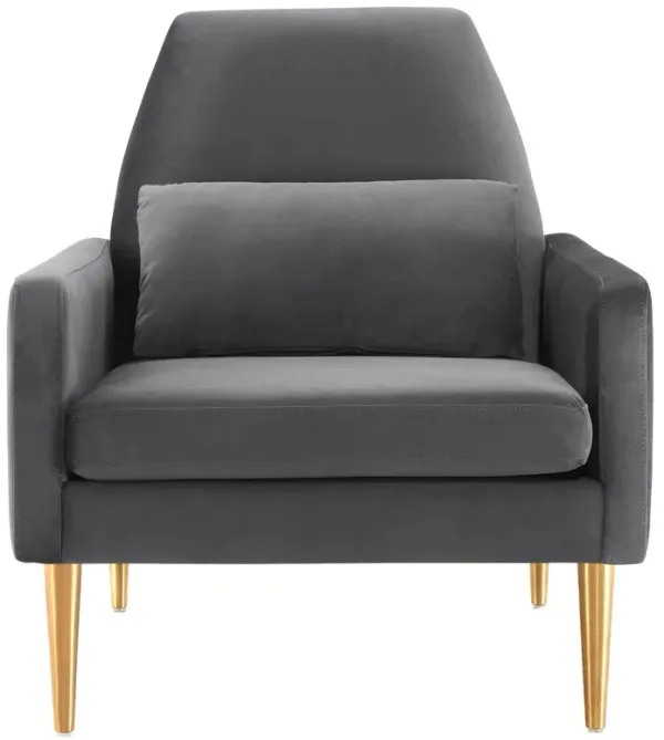 Liliana Performance Velvet Armchair