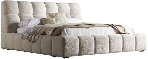 Parker Living Sleep Escape - Fluffy River Rock Queen Upholstered Bed