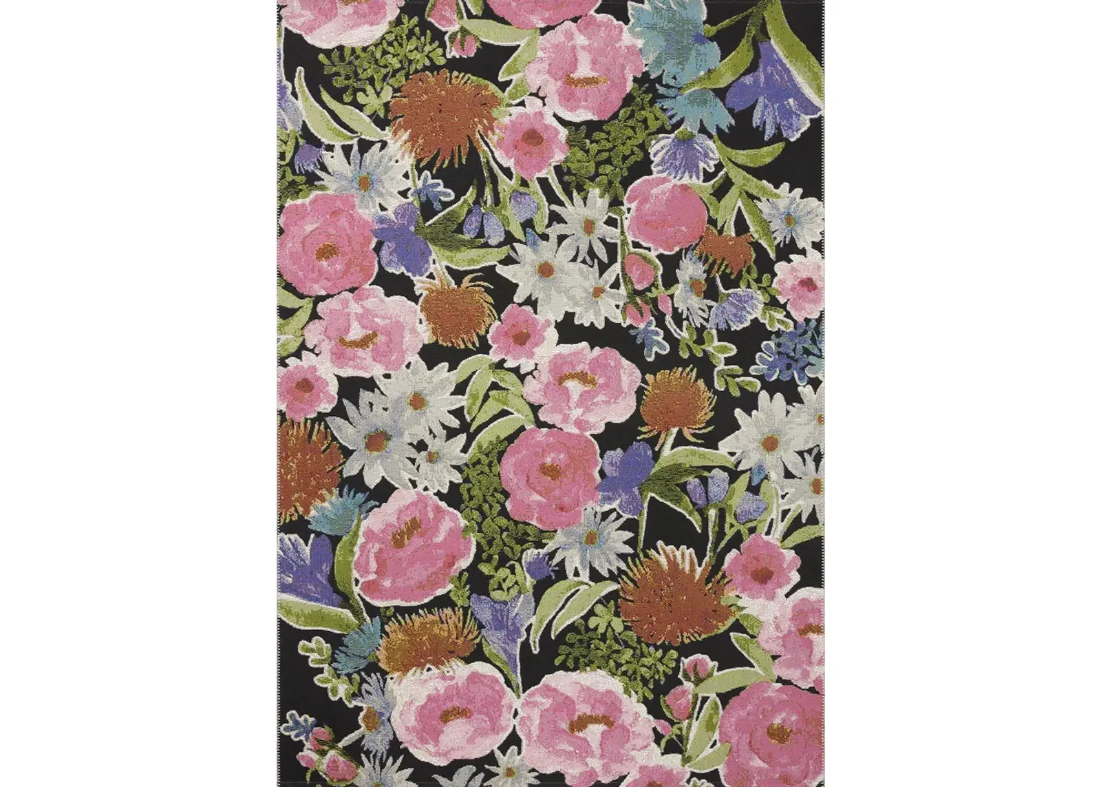 Botanical Black/Multi 10'6" x 13'9" Rug