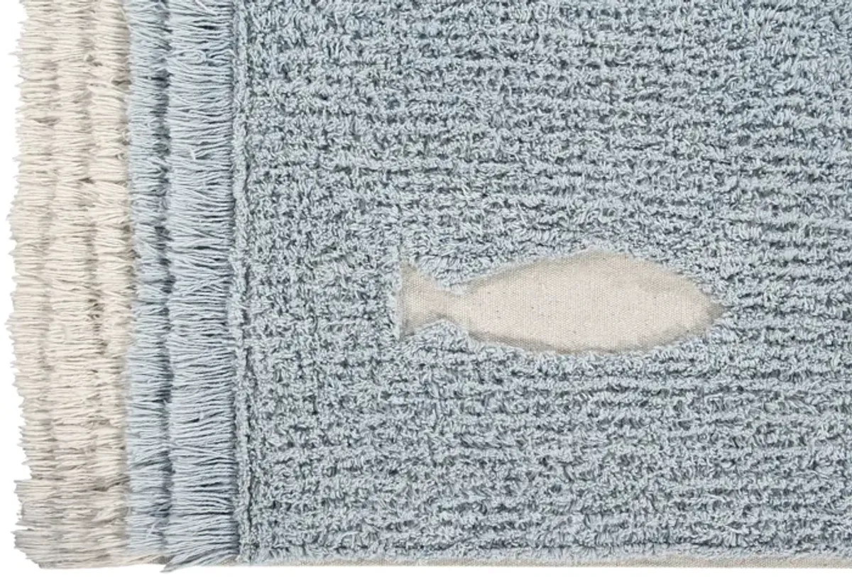 Washable rug Ocean Shore