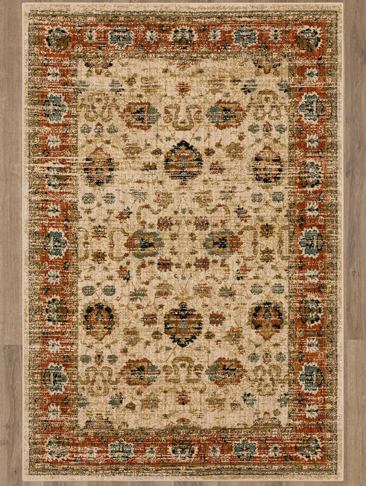 Spice Market Koyna Cream 2' 4" X 7' 10" Rug