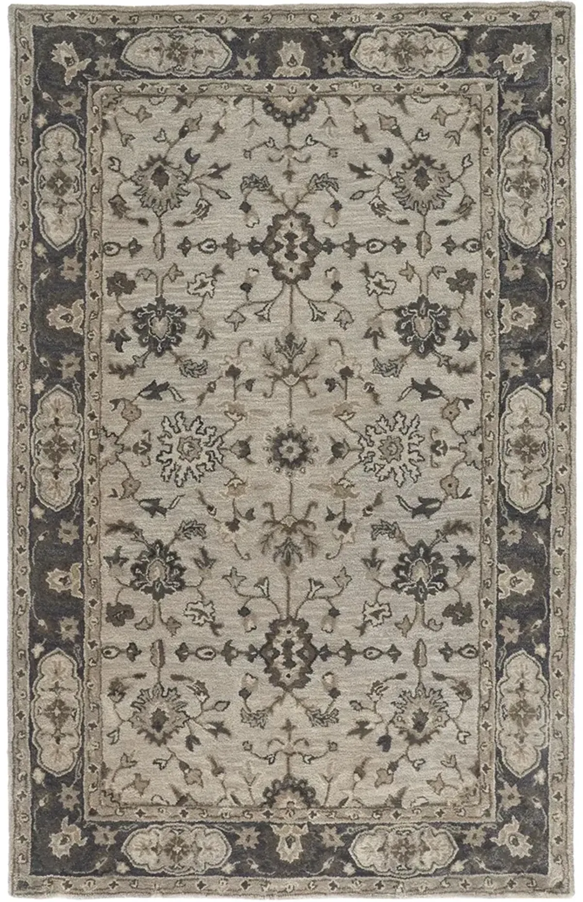 Eaton 8399F Gray/Ivory/Taupe 2' x 3' Rug