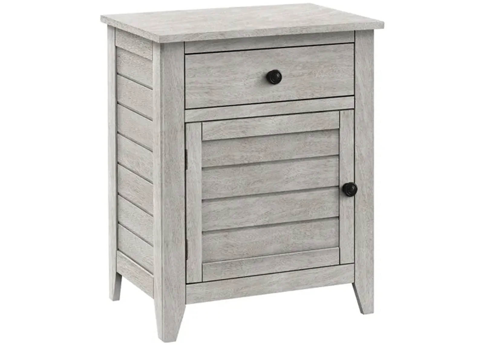 Monarch Specialties I 3951 - Accent Table, Nightstand, Storage Drawer, End, Side Table, Bedroom, Lamp, Storage,  Transitional